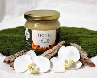 Honig mit Vanille, Vanillehonig, 250g