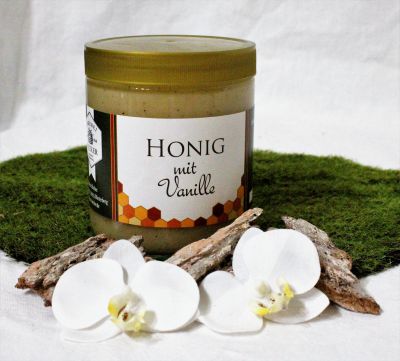 Honig mit Vanille, Vanillehonig 500gr