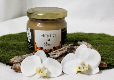 Honig mit Zimt, Zimthonig, 250g
